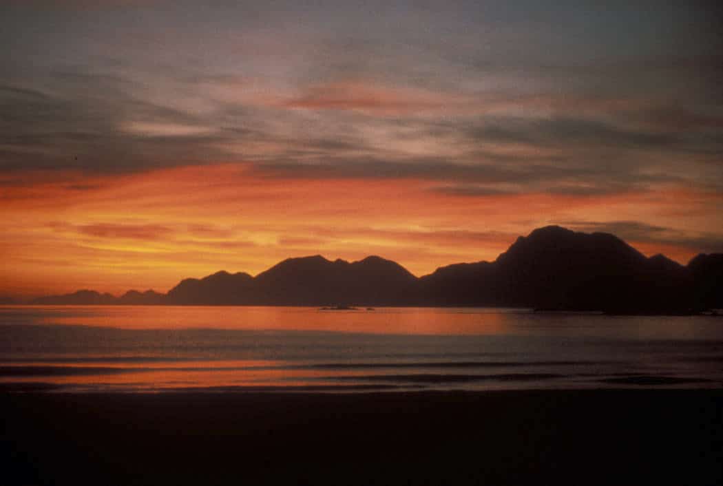 Adak sunrise from Kuluk Beach