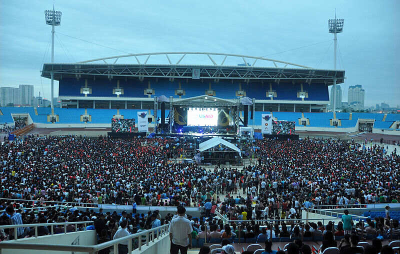 Huge crowd turns out for MTV EXIT concert against human trafficking and exploitation