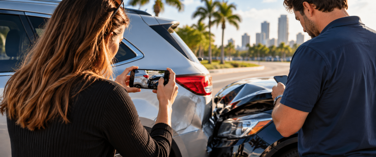 Documenting a Florida Roadside Collision